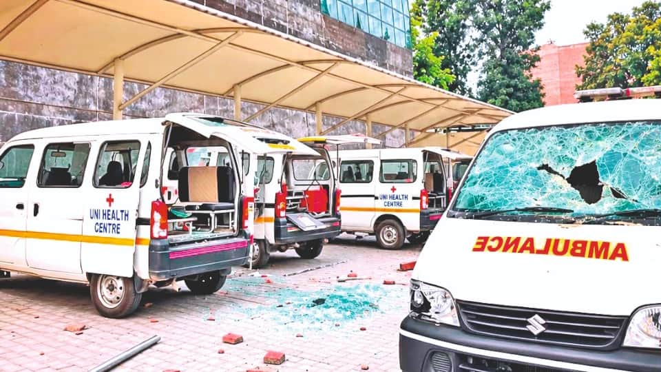 LPU Violence From rumors to arson an anonymous rage gripped LPU for 24 hours Full story