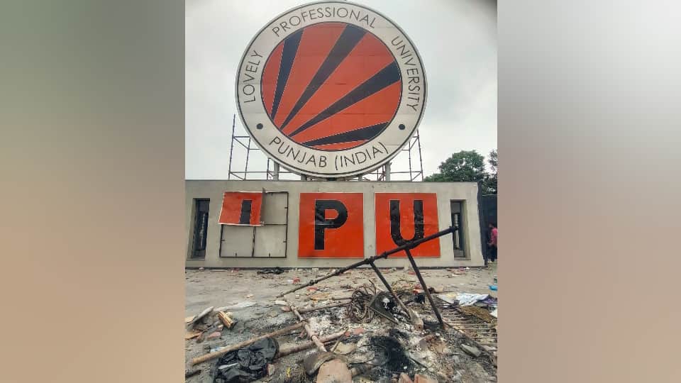 LPU violence New twist Who is Farhat Accused of violence, vandalism video of student Ramya also surfaces