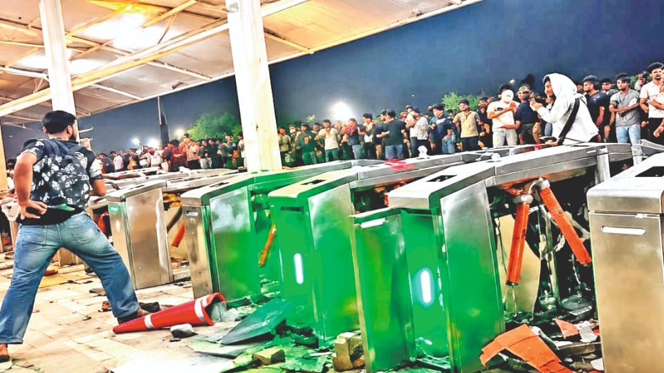 LPU Violence From rumors to arson an anonymous rage gripped LPU for 24 hours Full story