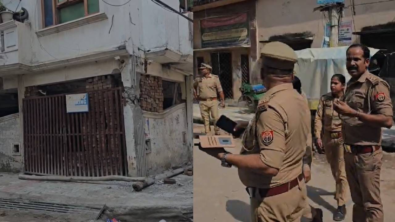 पुलिस फोर्स मौके पर पहुंची