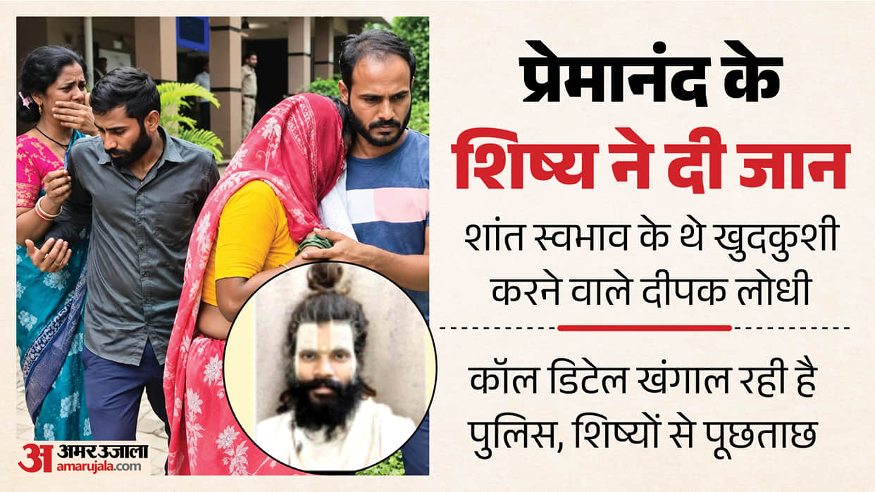 Saint Premanand disciple suicide Deepak was of quiet nature and rarely spoke much to anyone