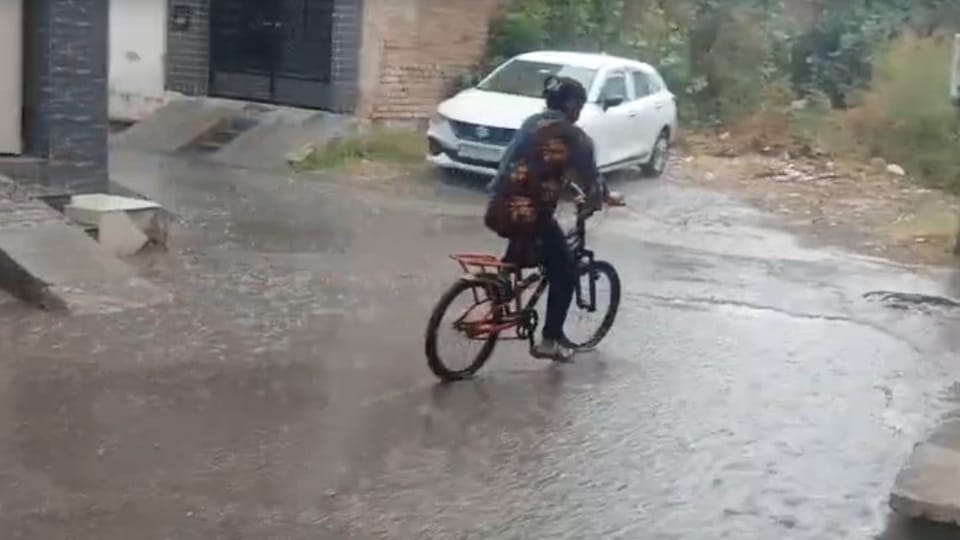 लुधियाना में बरसात