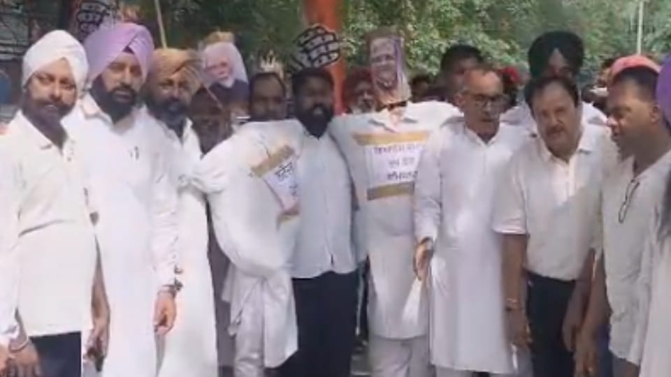 Punjab Congress protest today Demand for CEC Gyanesh Kumar resignation