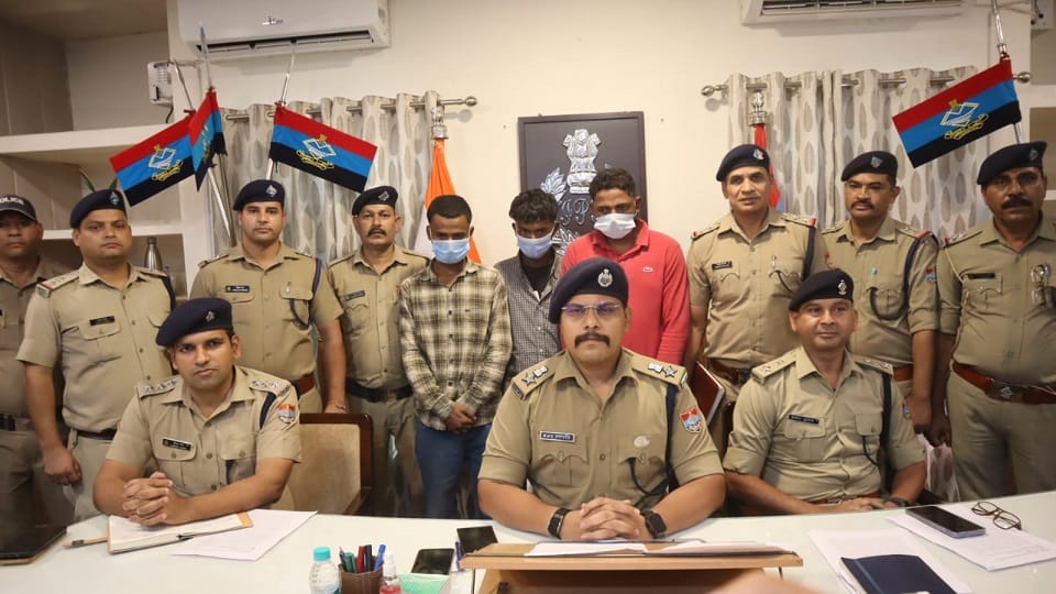 Three accused of firing in Rudrapur arrested