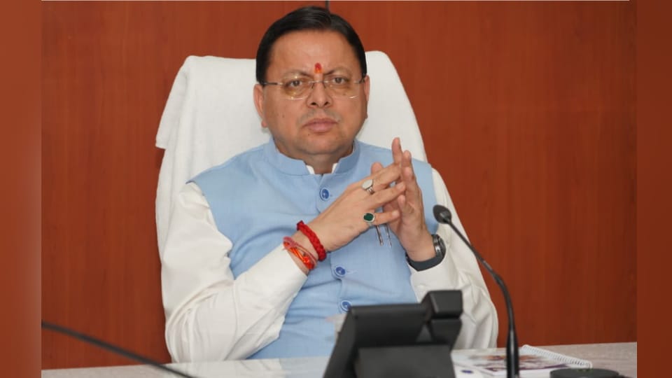 CM Dhami reached State Emergency Operation Centre seeks details about Uttarkashi Rescue Operation