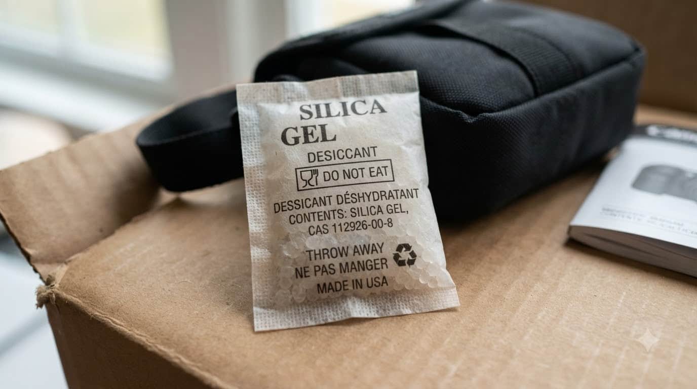 Why Is silica gel Packet Kept Inside New Shoe Boxes mein silica gel ka packet kyo aata hai