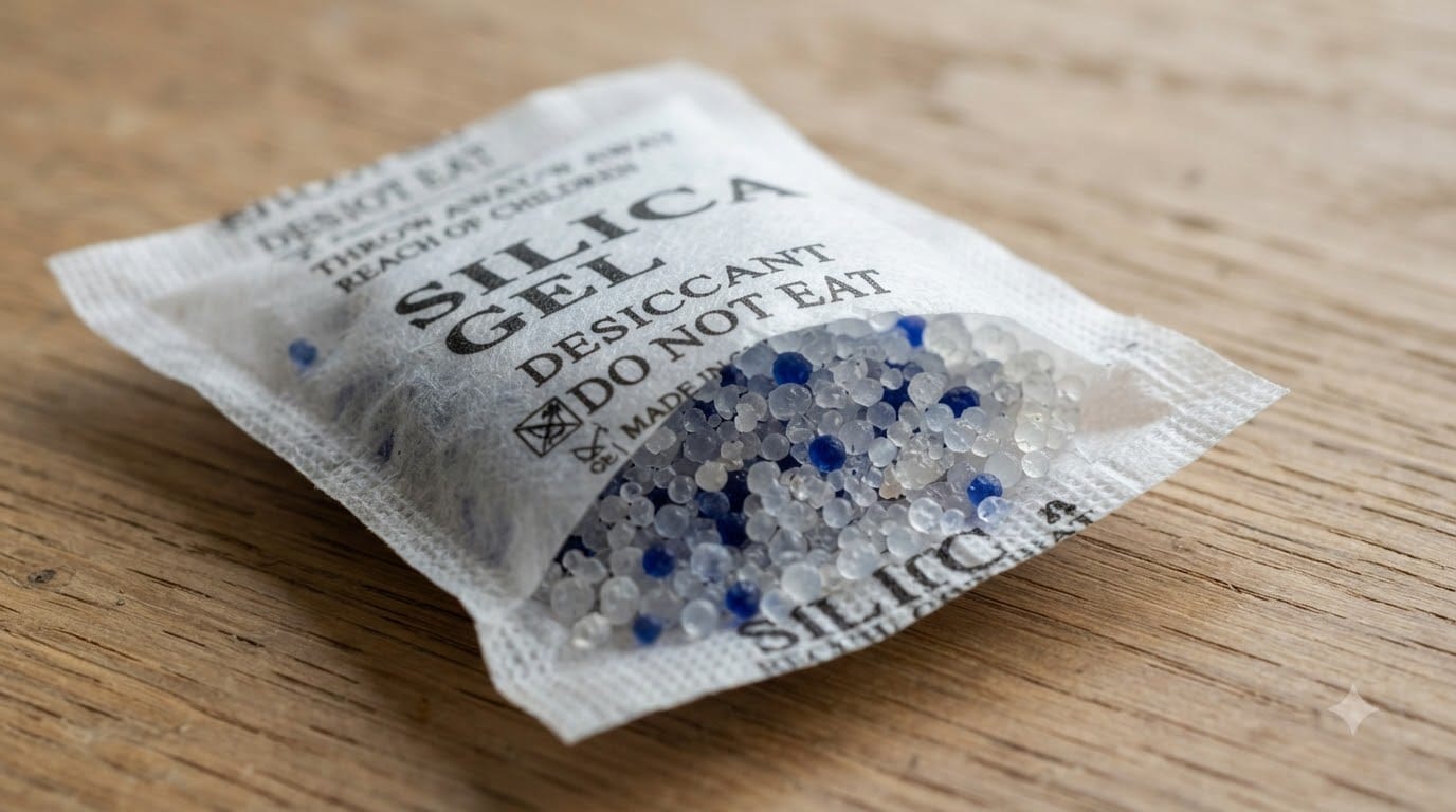 Why Is silica gel Packet Kept Inside New Shoe Boxes mein silica gel ka packet kyo aata hai