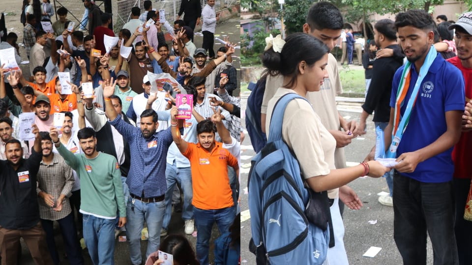 देहरादून में छात्रसंघ चुनाव