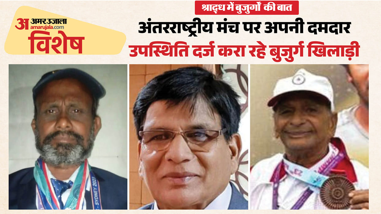 not about age spirit to win medals Silver in 78 Gold in 98 seniors records outshine zeal of youth