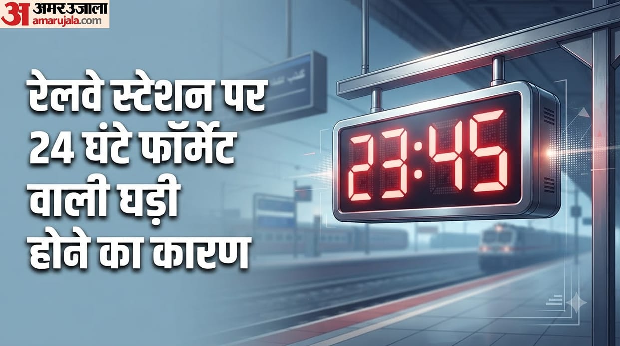 Indian Rialways Why Do Railway Stations Use a 24-Hour Clock railway station par kyo hoti hai