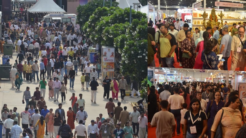 2.5 lakh people visited the UP International Trade Show on Sunday