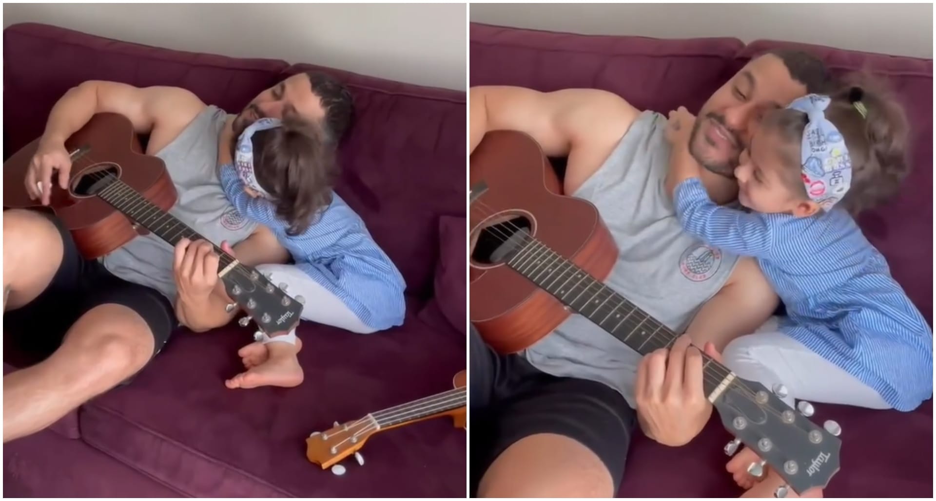 Kunal Khemu shares his daughter cute video on her birthday celebs comment on it