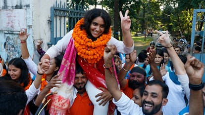 Dehradun Student Union Elections Result ABVP at DAV and MKP NSUI secures control of DBS