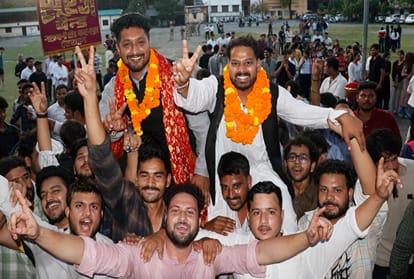 Dehradun Student Union Elections Result ABVP at DAV and MKP NSUI secures control of DBS