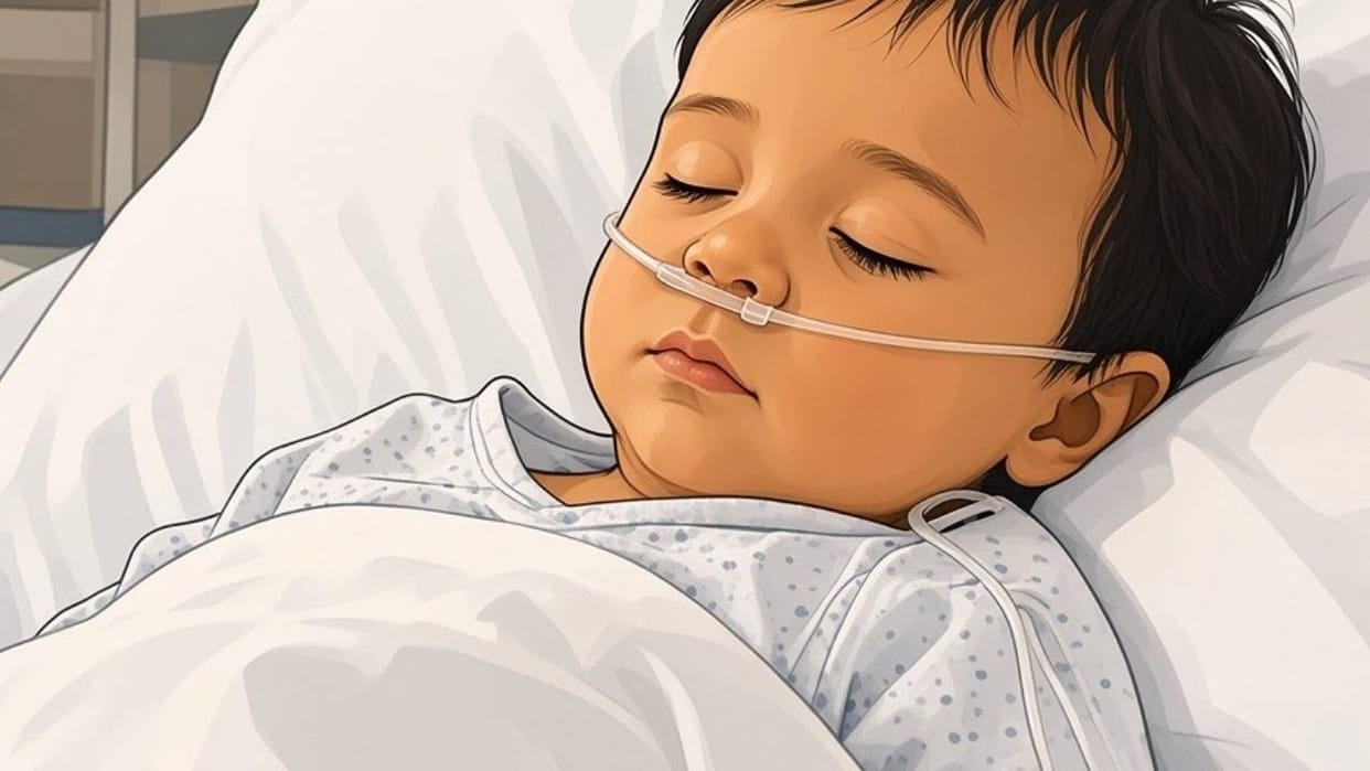 Lucknow: 18-month-old girl battling fever dies.