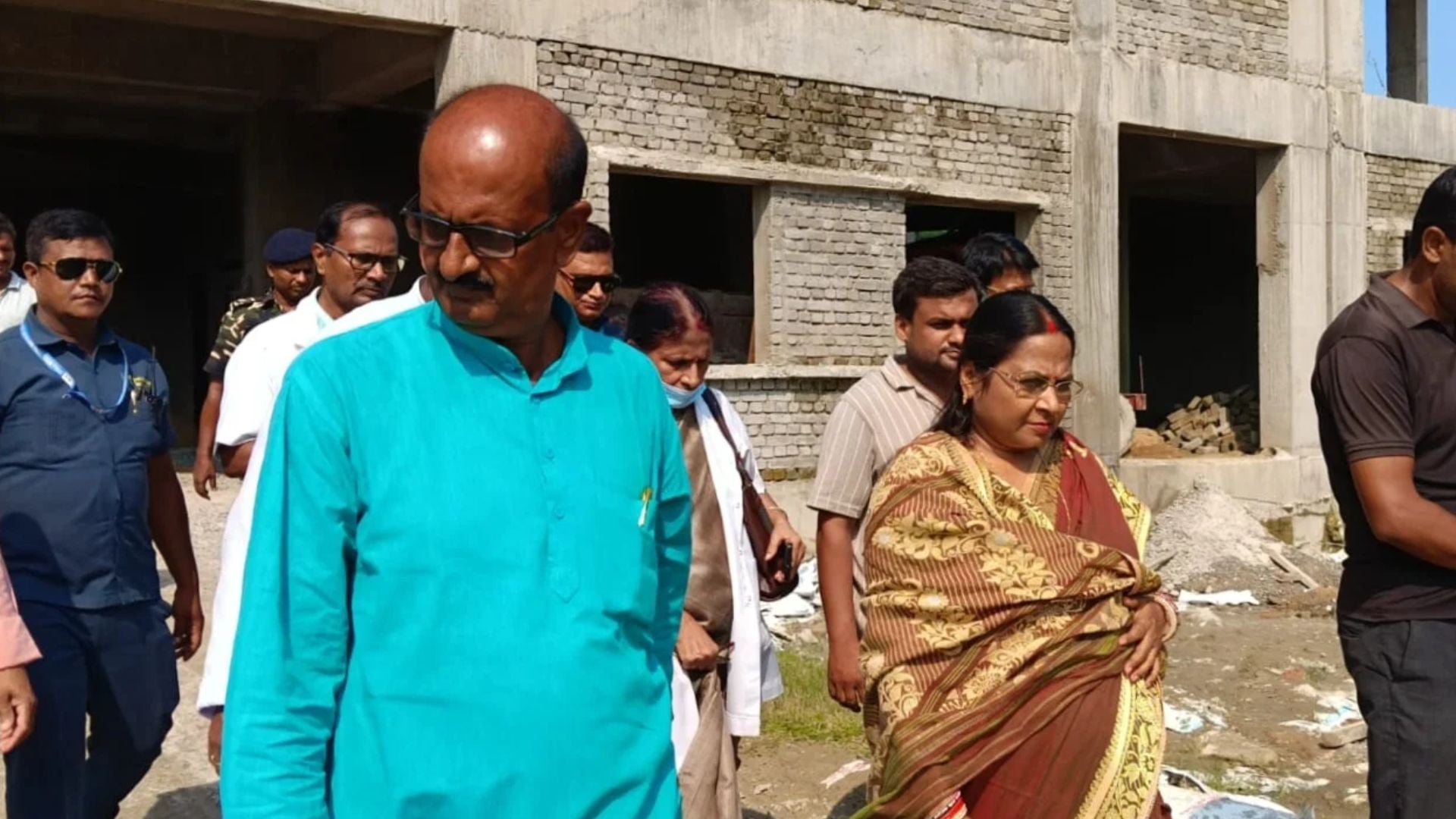 एलजेपी विधायक अपस्ताल निरीक्षण