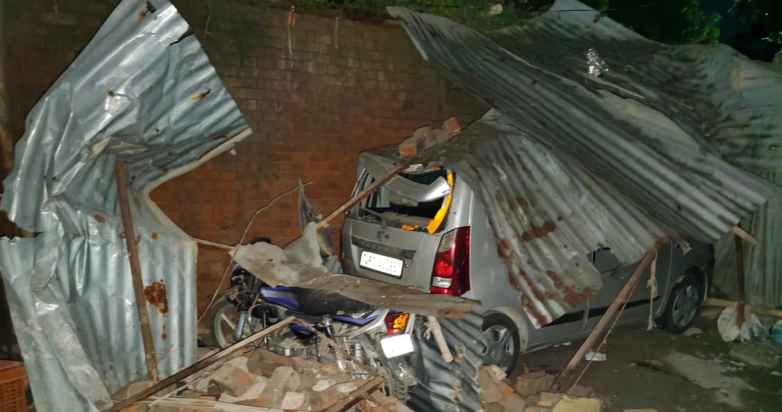 Fatehpur Blast Police investigating explosion caused by a spark igniting carbide stored in the house
