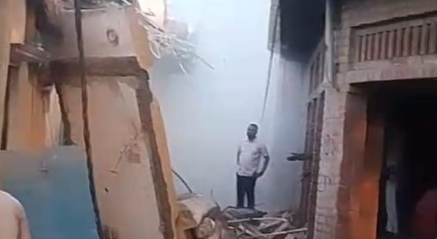 Fatehpur Blast Police investigating explosion caused by a spark igniting carbide stored in the house