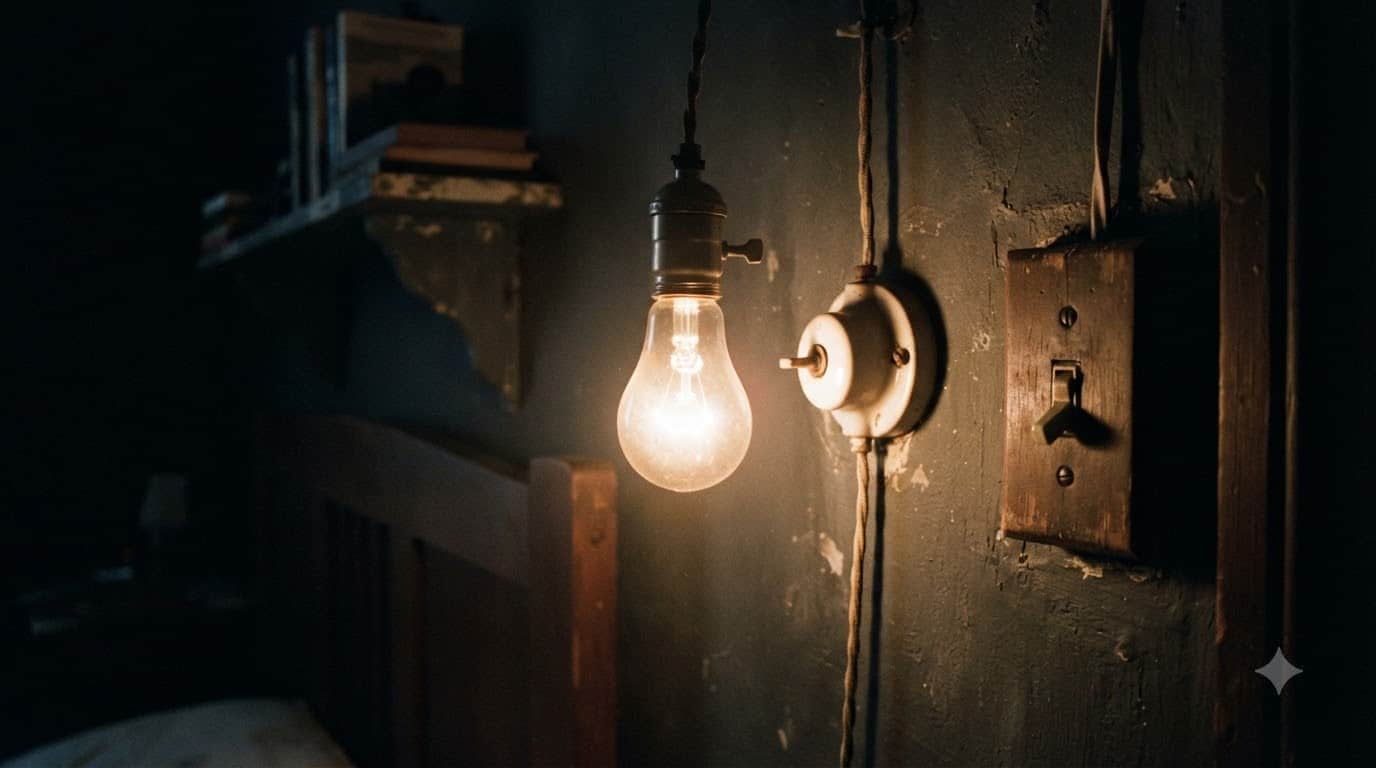Why Does a Bulb Glow Slightly Even After Switching It Off