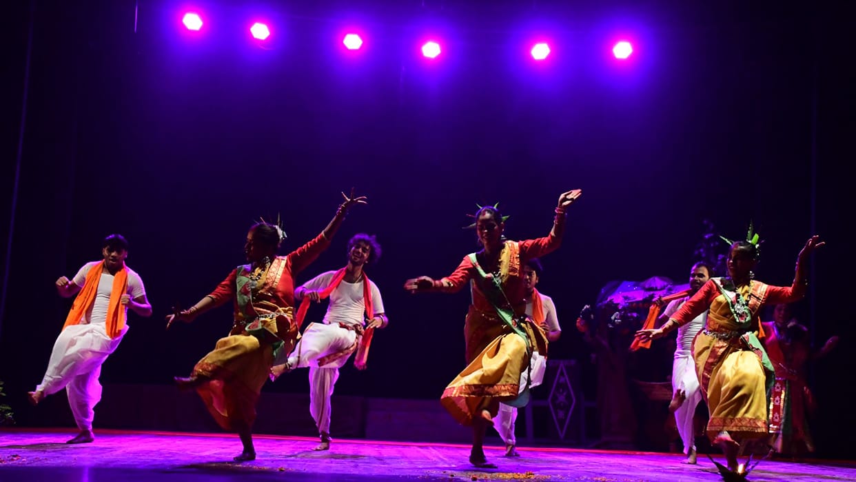 play Chandalika by Gurudev Rabindranath Tagore staged at Ashwin Natya Mahotsav 2026 in varanasi