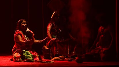 play Chandalika by Gurudev Rabindranath Tagore staged at Ashwin Natya Mahotsav 2026 in varanasi