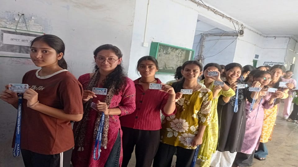 Voting for student union elections begins at SSJ University Pandit BD Pandey campus bageshwar