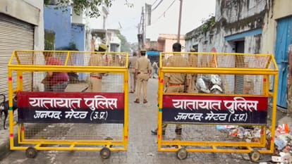 Police Alert After Hanuman Chalisa Recitation Announcement Outside Kesar Ganj Mosque, Market Shut