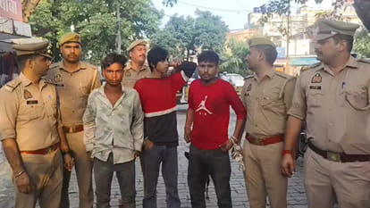 Three miscreants barged into a factory, robbed a watchman couple after leaving them critically injured