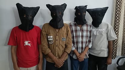 पुलिस ने चार शातिर बदमाशों को गिरफ्तार किया