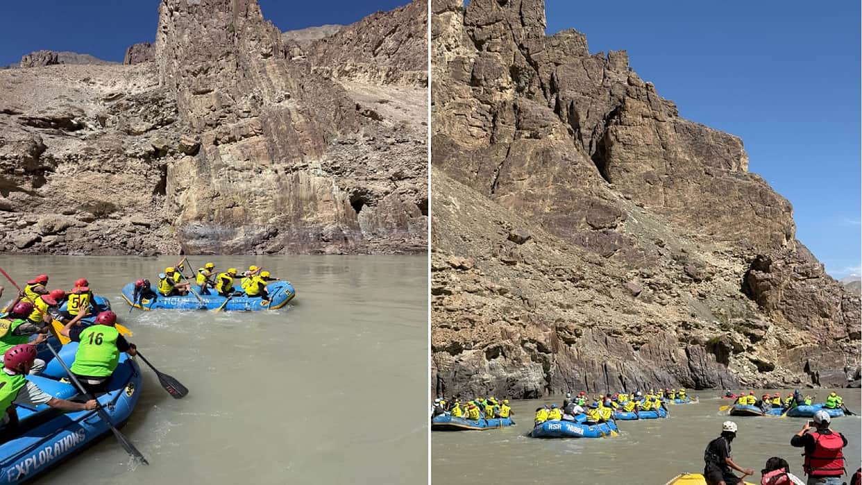 Ladakh Festival 2026 Rafting competition adds thrill