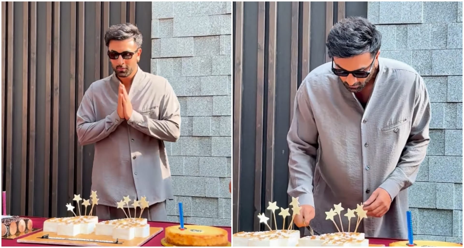 Ranbir Kapoor tried to blow out sparkle candle on his birthday video goes viral users comment