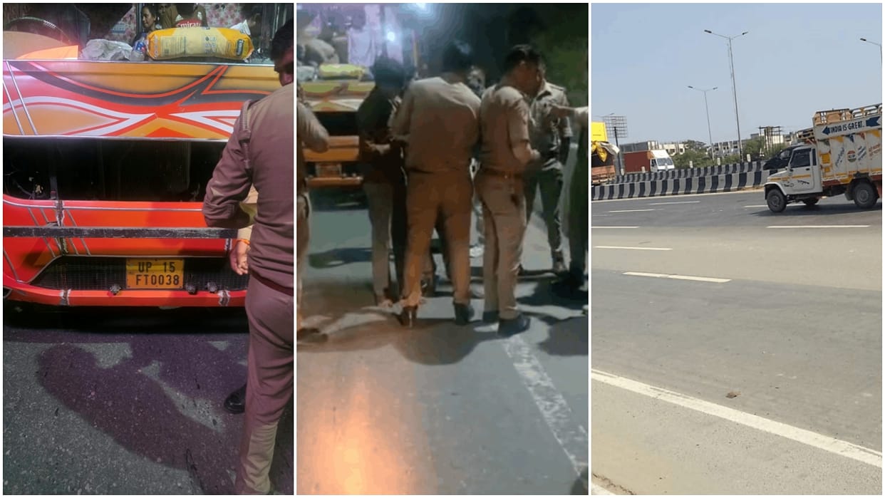 bus full of passengers was fired upon in Mussoorie after refusal to pay extortion money