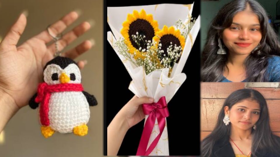 Young Women Turn Wool and Crochet Skills into a Source of Self-Reliance, Creating Handmade Products