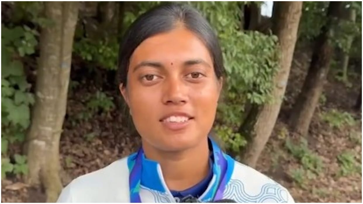 Asian Games 2026: Archer Chikhitha emotional after winning two gold medals; what did she say about her father?