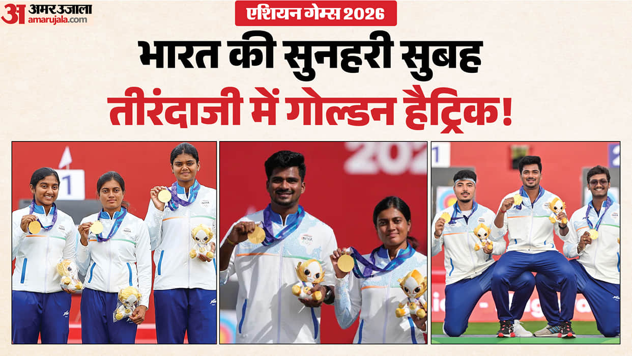 Asian Games 2026: Indian Archers Complete Gold Hat-Trick, Win All Three Compound Events