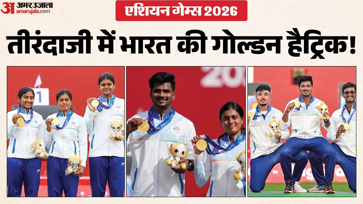 Asian Games 2026: Indian Archers Complete Gold Hat-Trick, Win All Three Compound Events