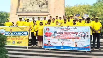 World Heart Day: Doctors Hold Awareness Run in Patna, Stress Importance of Golden Hour