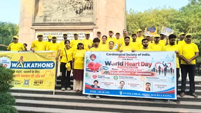 World Heart Day: Doctors Hold Awareness Run in Patna, Stress Importance of Golden Hour