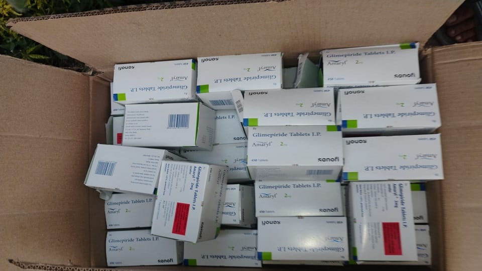 Agra: Suspected Medicines Worth ₹5 Crore Seized From Illegal Warehouse, One Detained