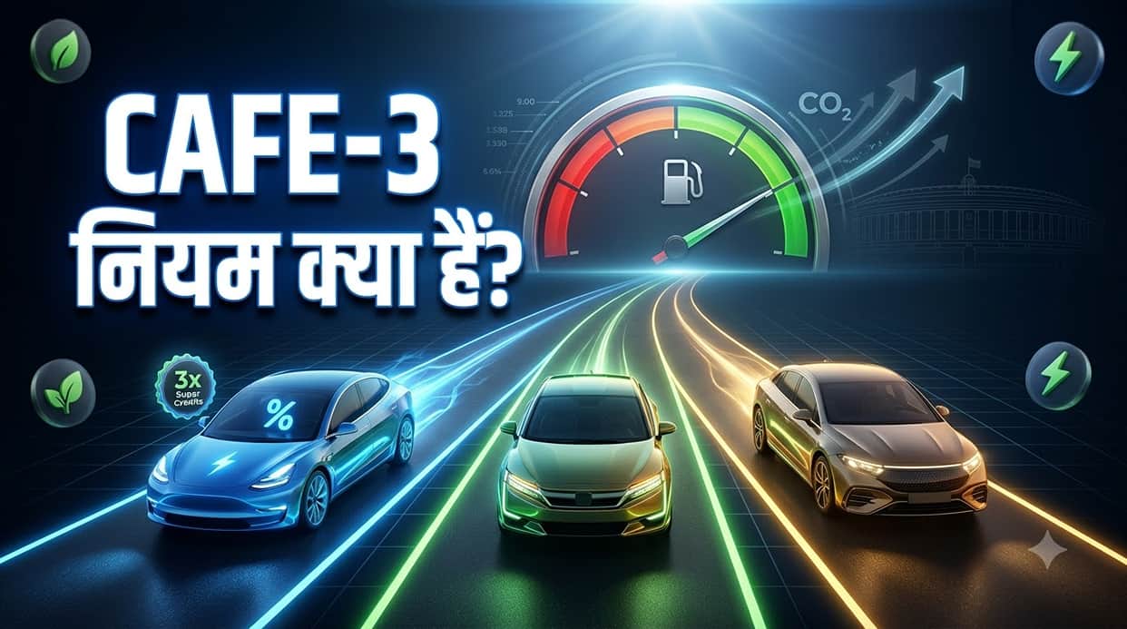 CAFE-3 Norms Notified: Why India Will See More EVs, Hybrids & Range-Extender Vehicles From April 2027