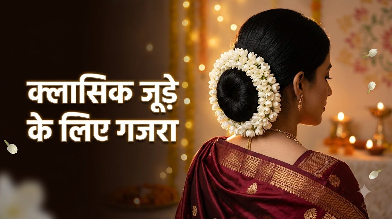 Gajra Hairstyles For Karwa Chauth: From Bun To Braid, Try These Easy Styles