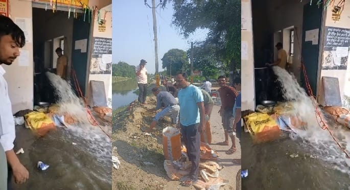 Kanpur Floodwaters recede from the control room population of two lakh to get electricity soon