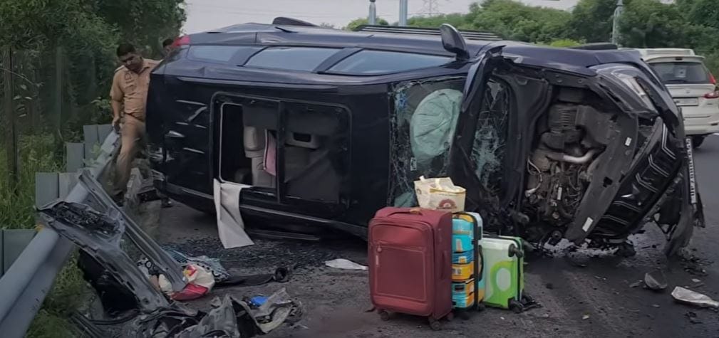 SUV Flew 10 Feet in Air Flipped Multiple Times in Horrific Crash