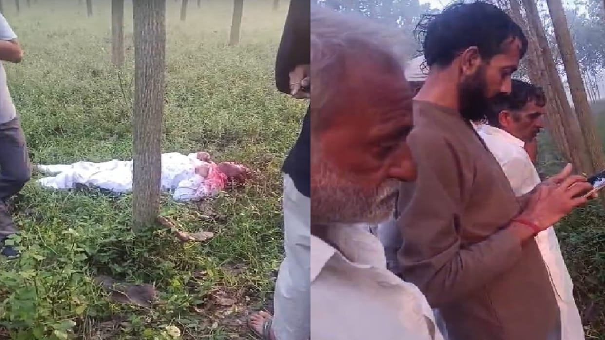 body found near cremation ground in Yamunanagar face badly crushed signs of severe head injuries