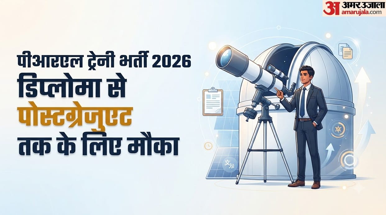 PRL Udaipur Recruitment 2026: Check Eligibility and Application Details for Trainee Posts