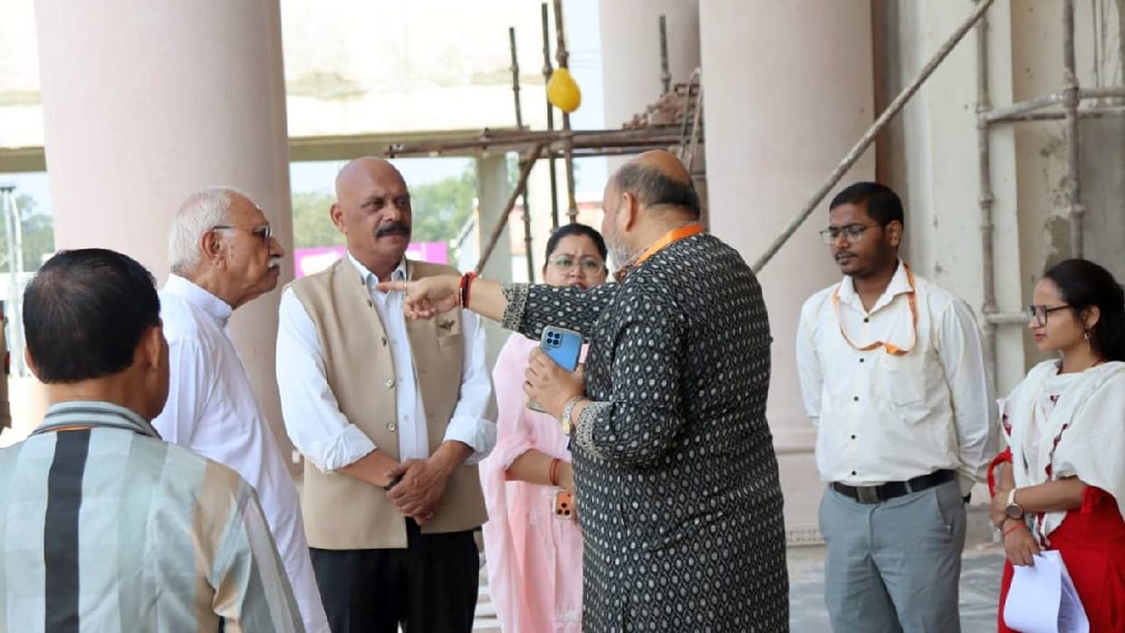 UP: Ram Mandir CEO's first inspection; blueprint ready for 20 galleries of the Ramkatha Museum—here are the ke