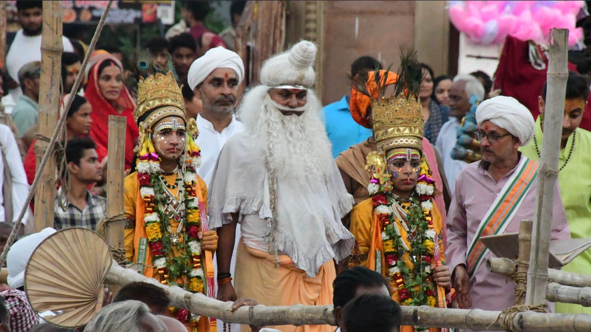 Shiva-Dhanush broken and wedding of Sita and Ram took place at Ramnagar Ramlila at Varanasi