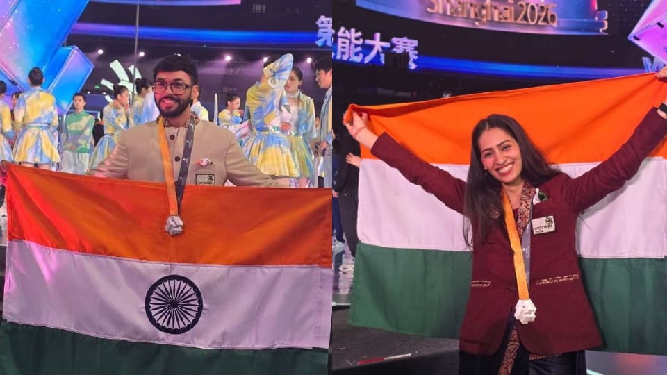 WorldSkills Competition 2026 Uttarakhand Sania Joshi and Parth Vohra bring laurels win two silver medals