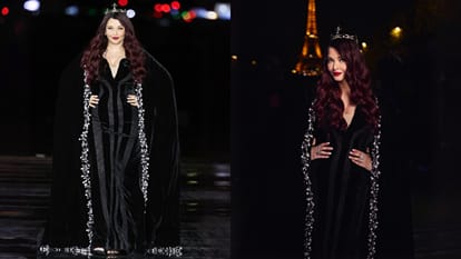 Aishwarya Rai Bachchan shares her stunning and beautiful photos in Black Outfit from Paris Fashion Week