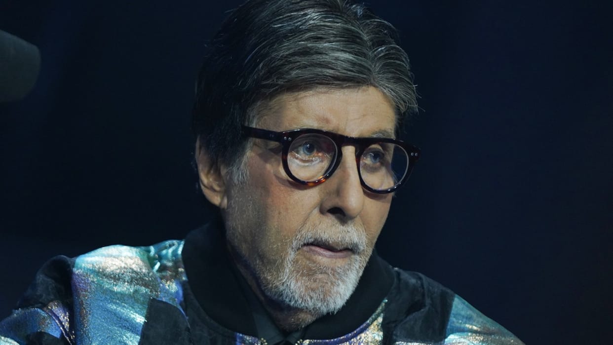 KBC 18 Madhuri Dixit Surprises Amitabh Bachchan On His Birthday Big B Gets Emotional Watch Viral Promo
